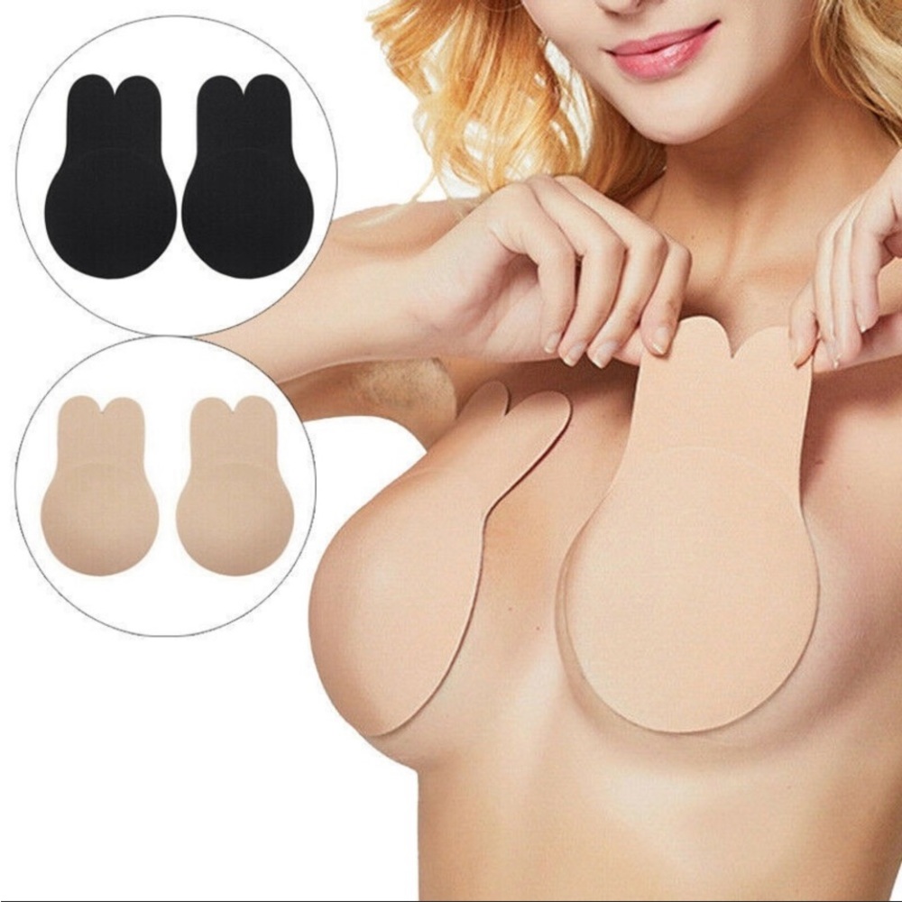 ORIGINAL RABBIT Bra Push Up Cleavage Adhesive Open Back Lifting Tape One Size
